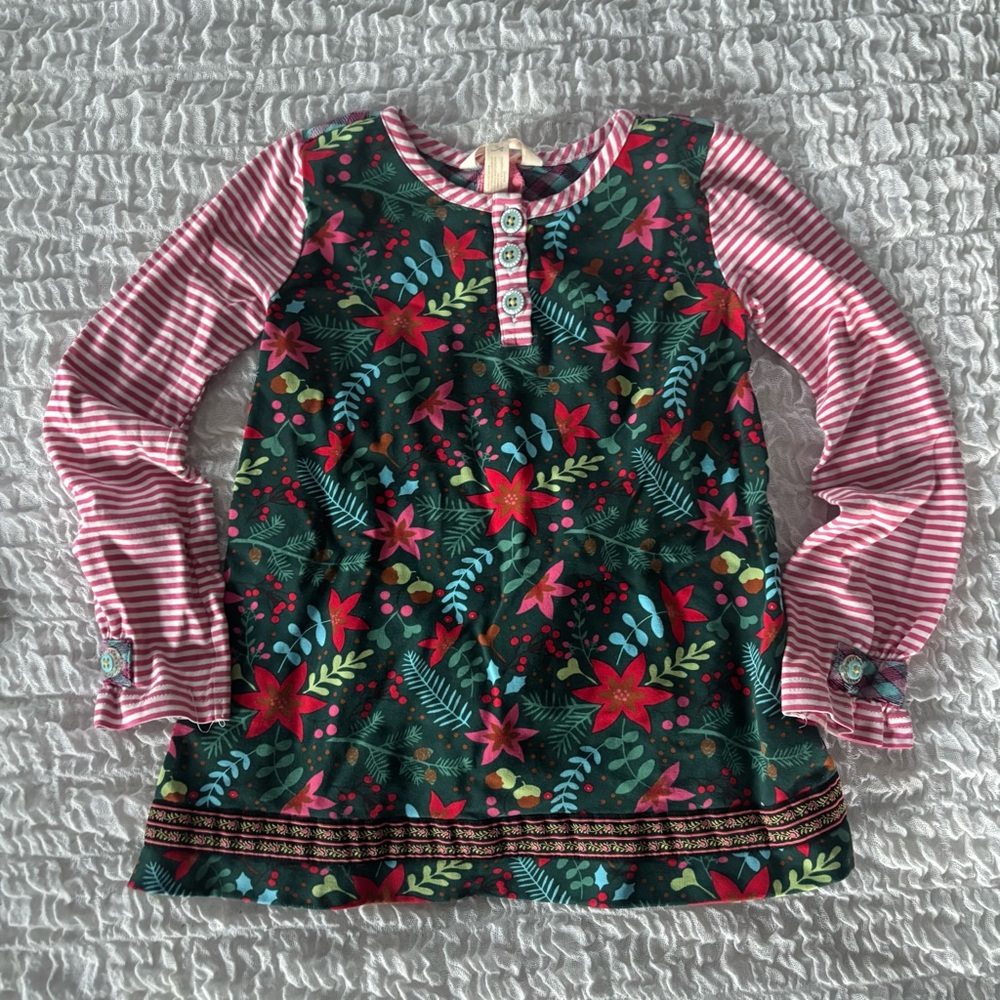 Matilda Jane size 6 girls long sleeve shirt /tunic length